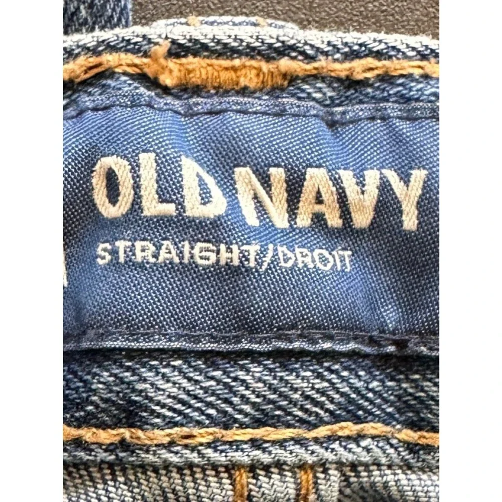 Old Navy Boys Straight Leg Jeans Size 8 Youth Denim Pants
